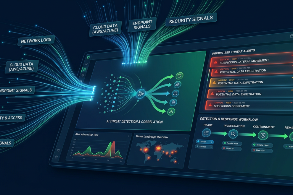 cybersecurity platform processing data flows